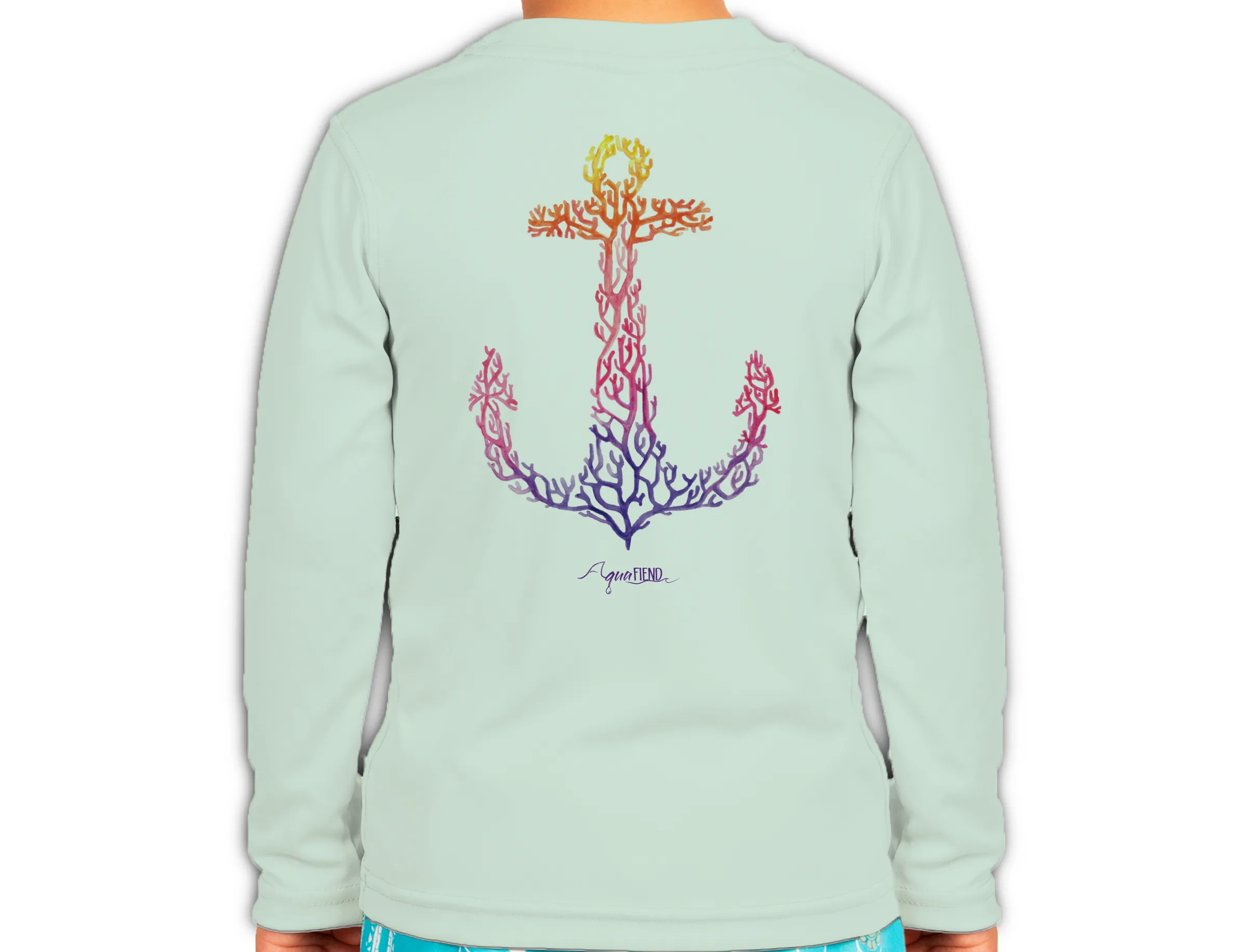Kids Reef Anchor Long Sleeve