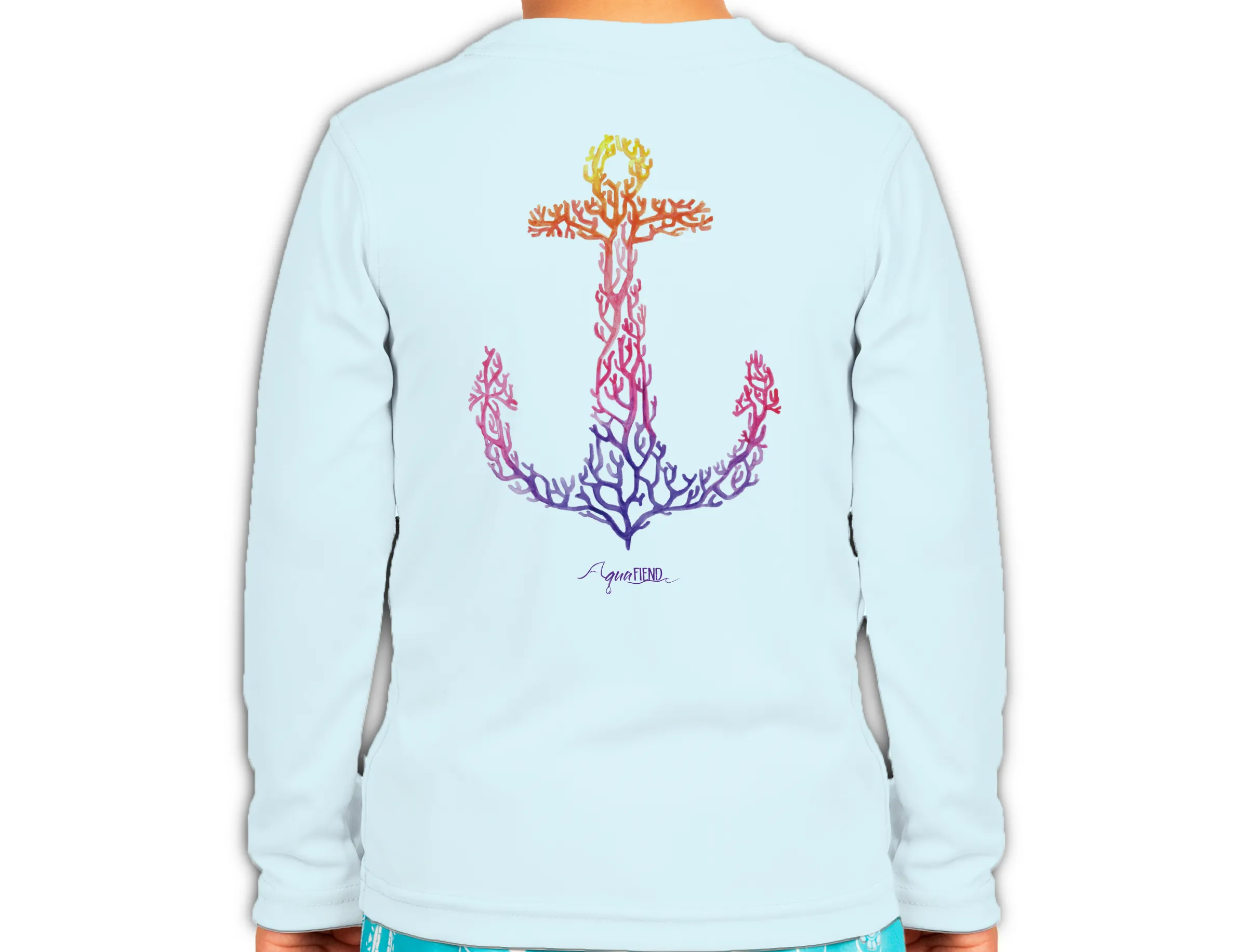 Kids Reef Anchor Long Sleeve