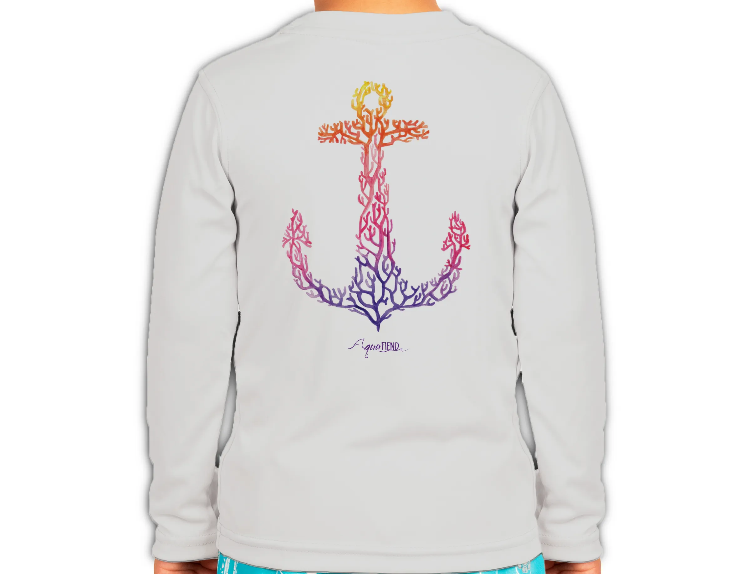 Kids Reef Anchor Long Sleeve