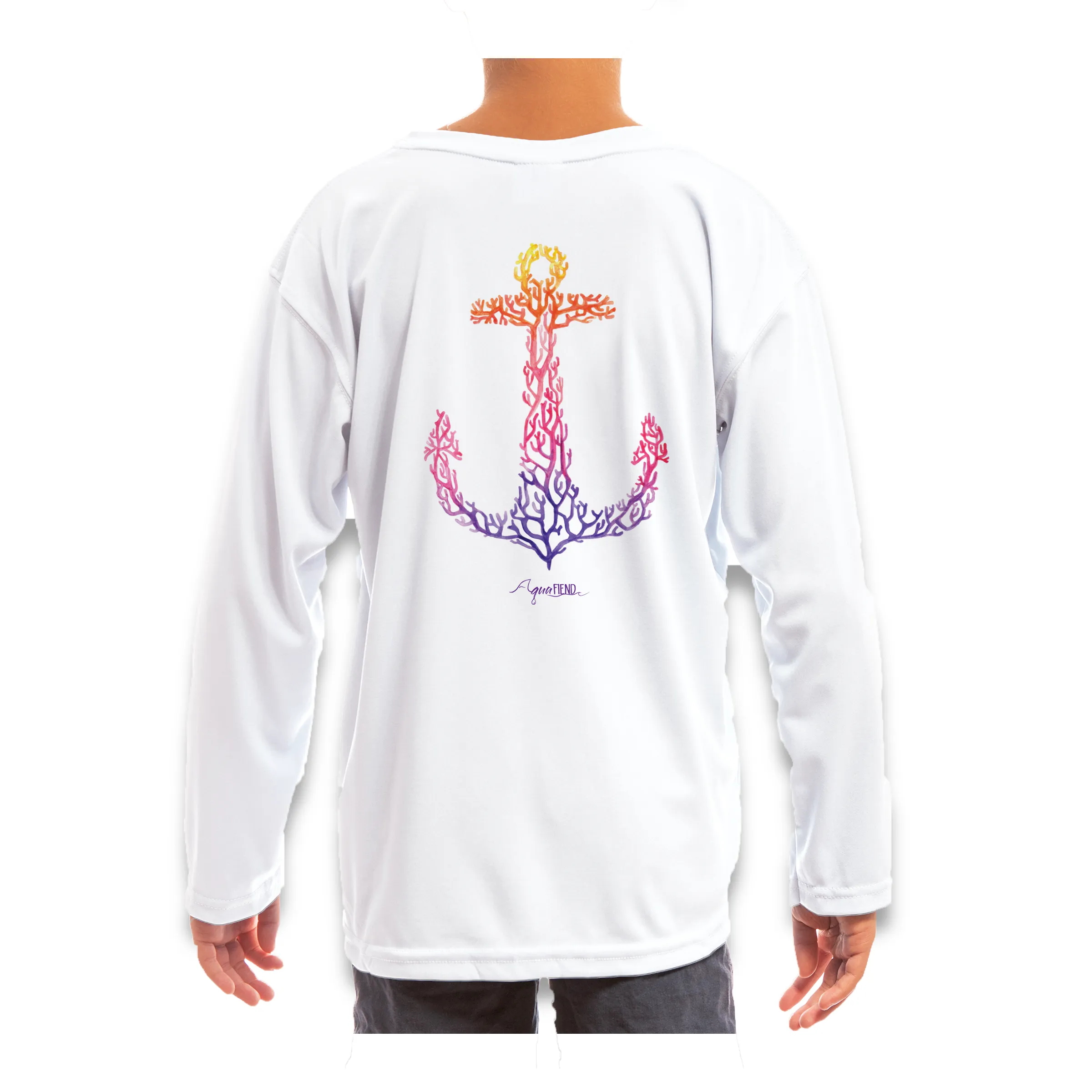 Kids Reef Anchor Long Sleeve