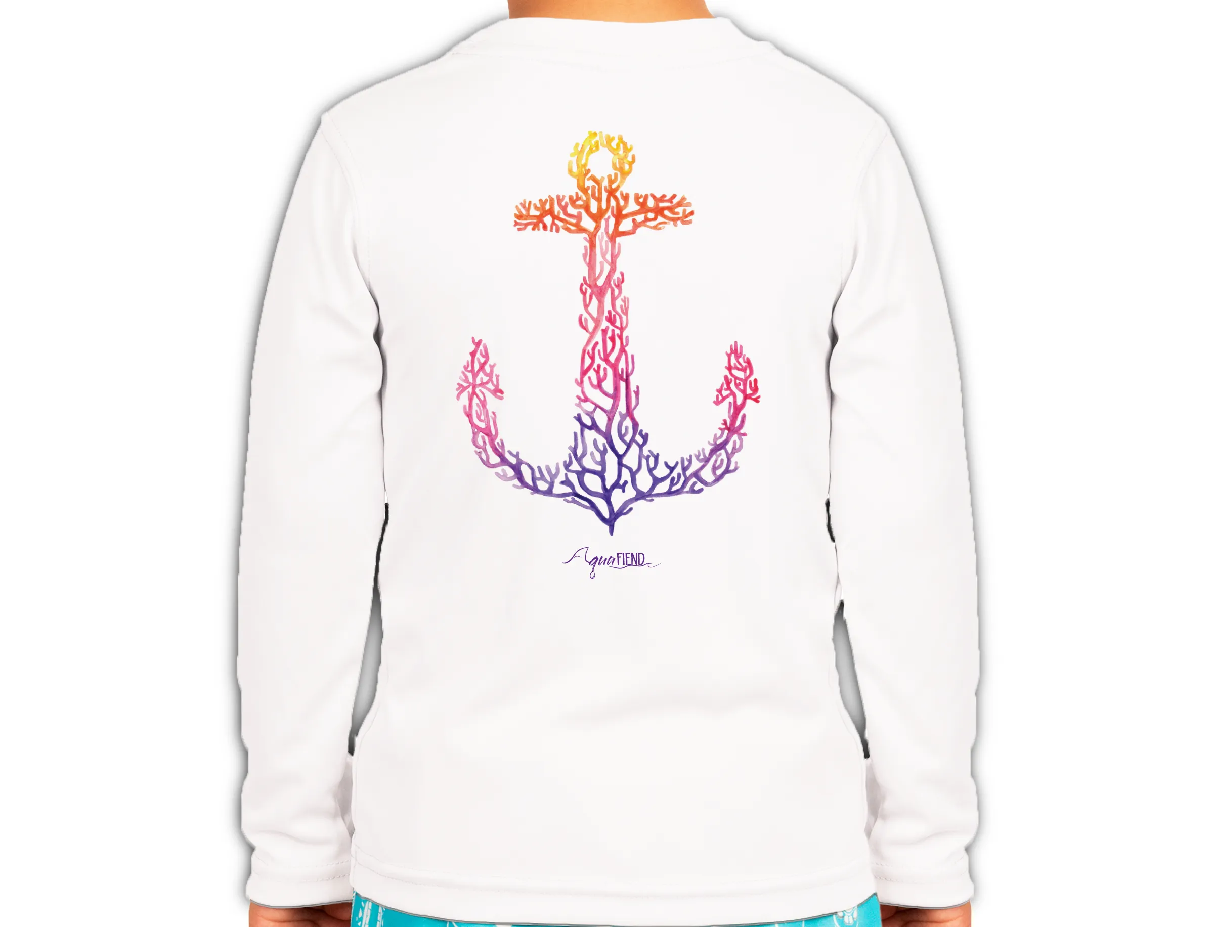 Kids Reef Anchor Long Sleeve