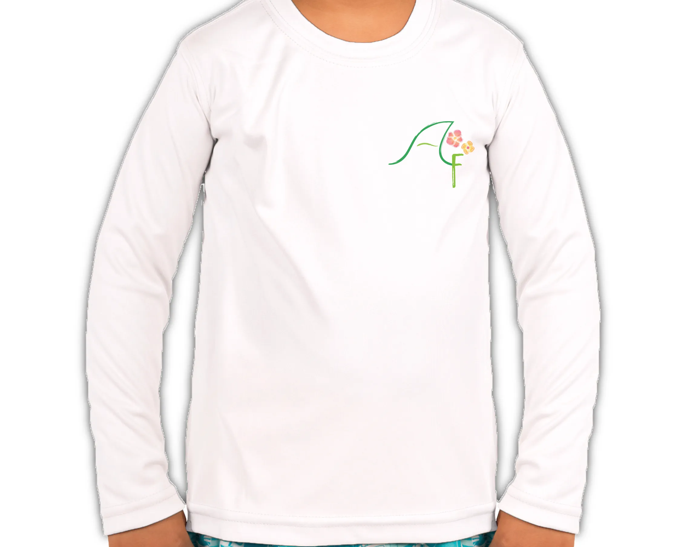 Kids Tropical Shark Long Sleeve