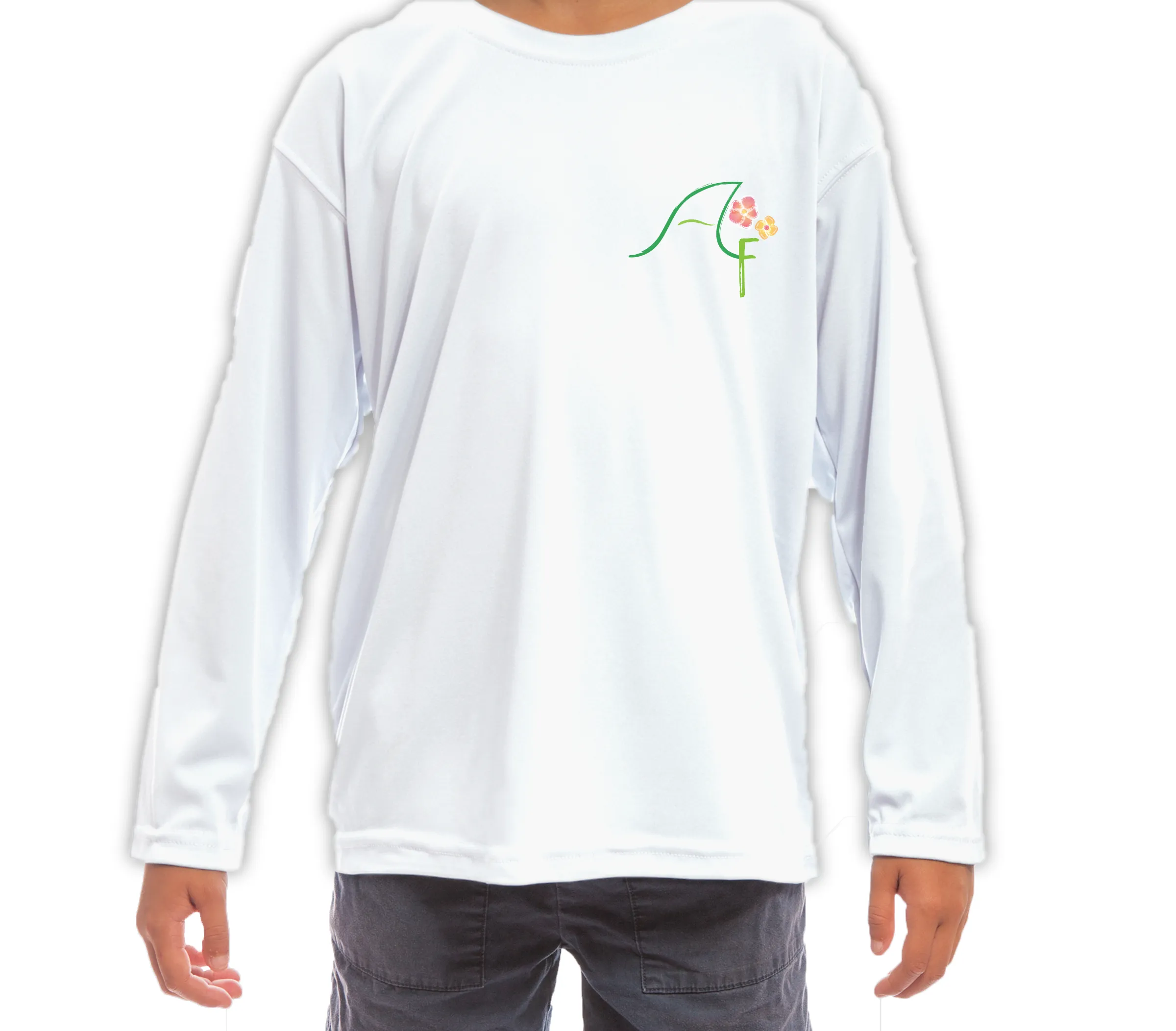 Kids Tropical Shark Long Sleeve