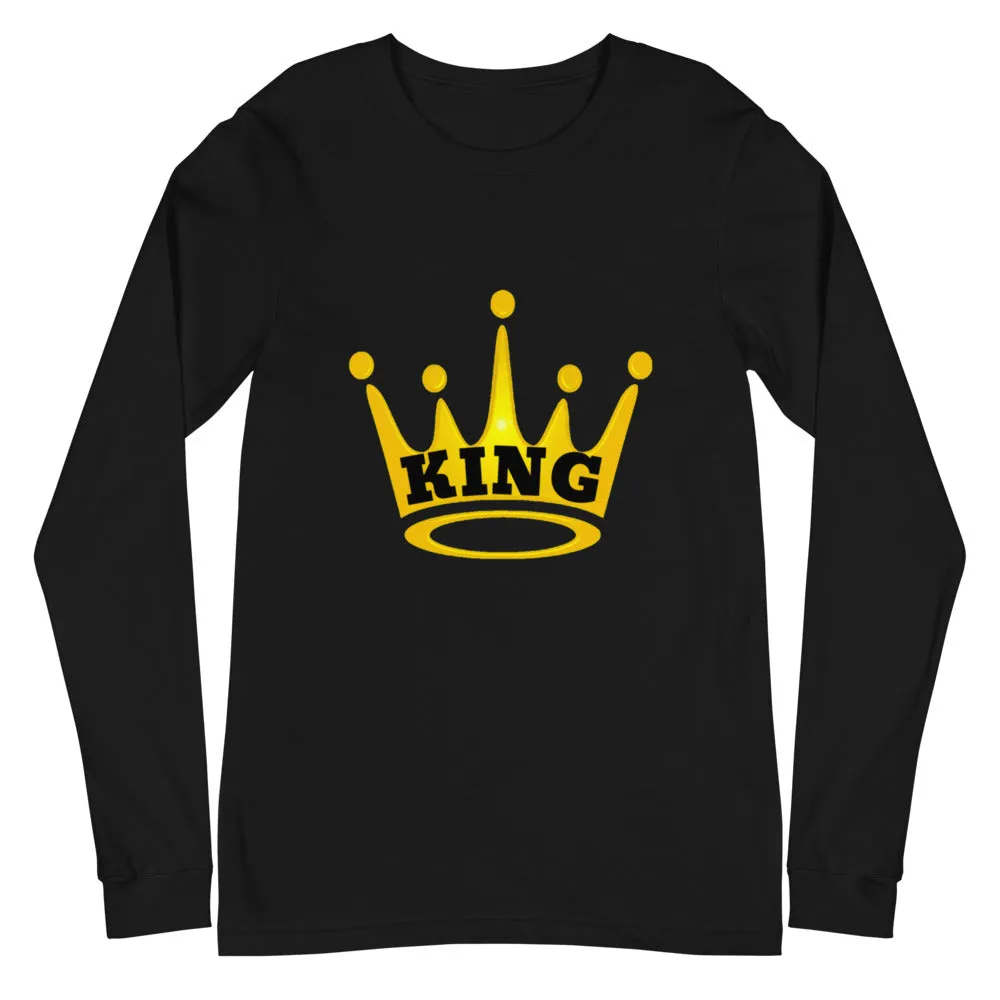 King Unisex Long Sleeve Tee