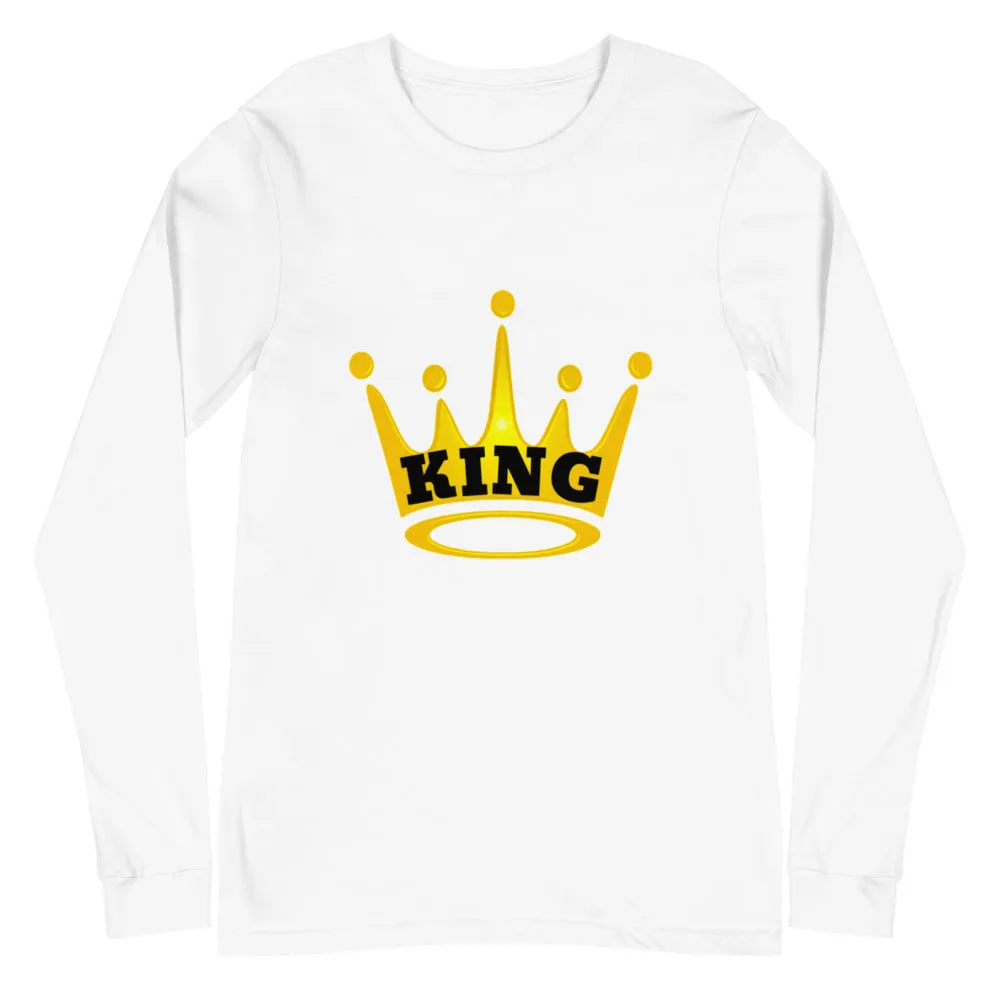 King Unisex Long Sleeve Tee
