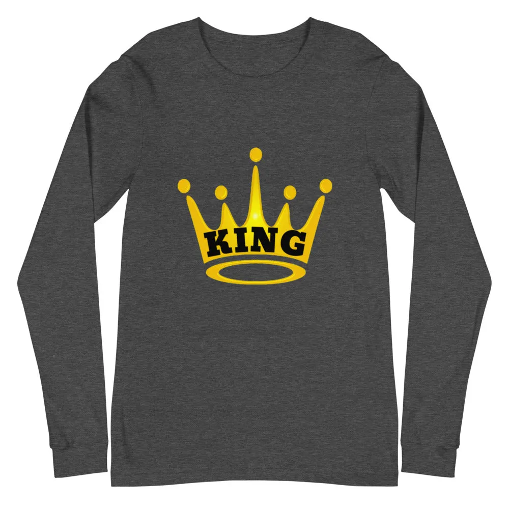 King Unisex Long Sleeve Tee