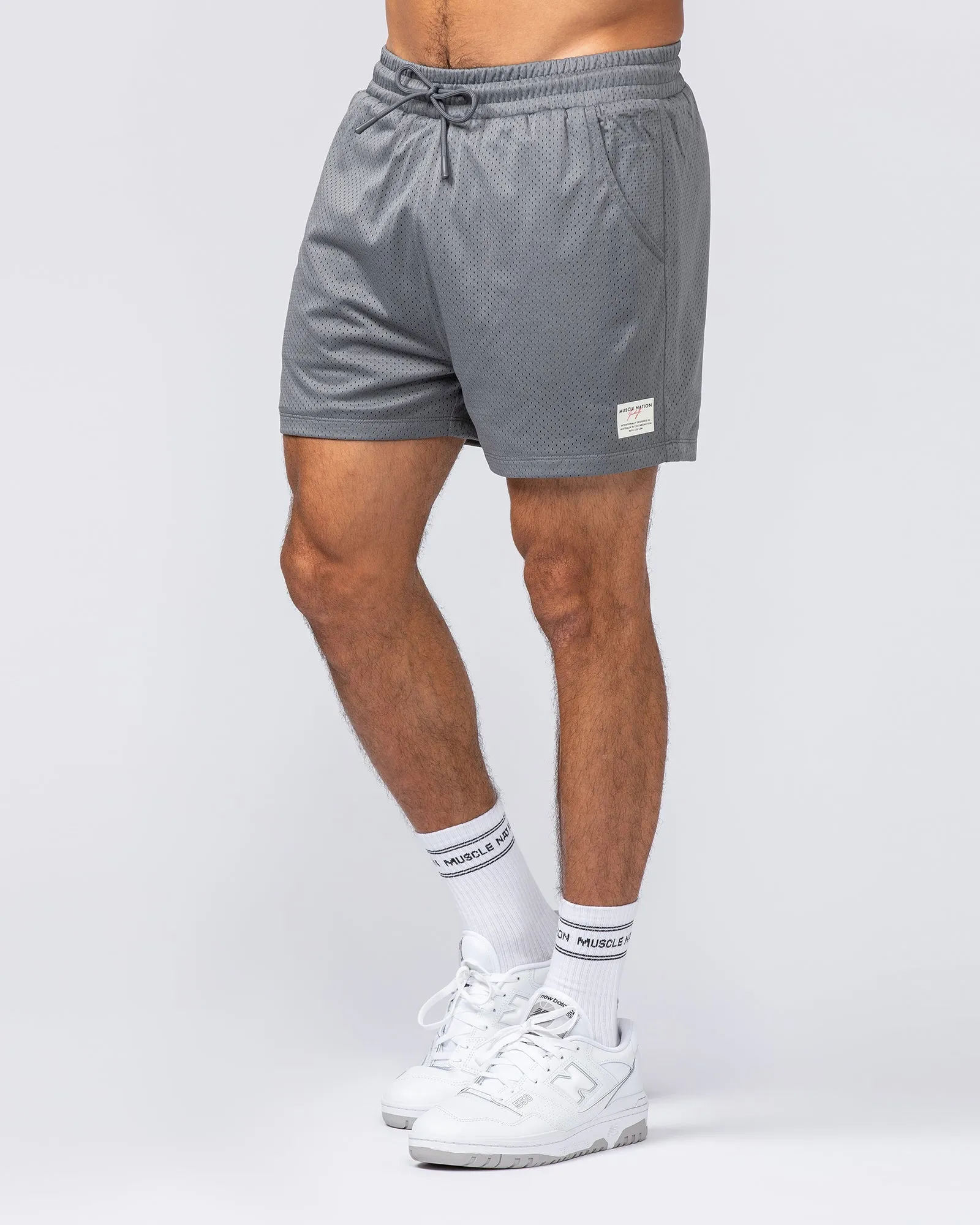 Lee Lem Lay Up 3.5" Shorts -  Platinum Grey