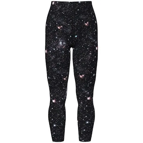 Leggings - Black Outerspace