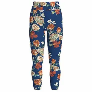 Leggings - Blue Orange Roses