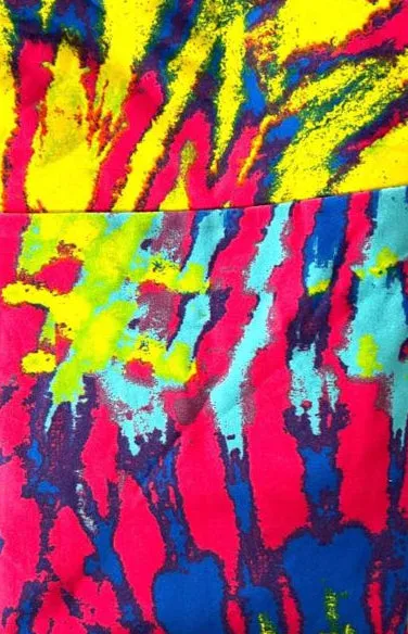 Leggings - Blue Pink Multi Tie Dye