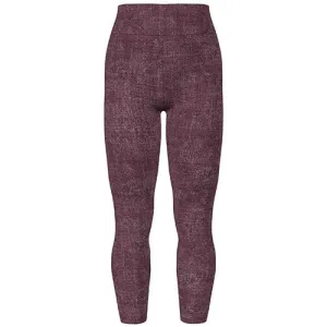 Leggings - Maroon Distressed Texture