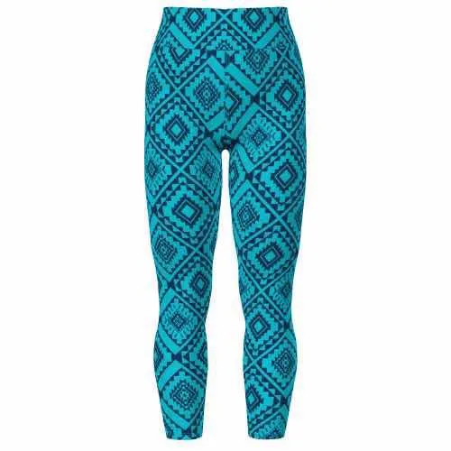 Leggings - Turquoise Navy Tribal