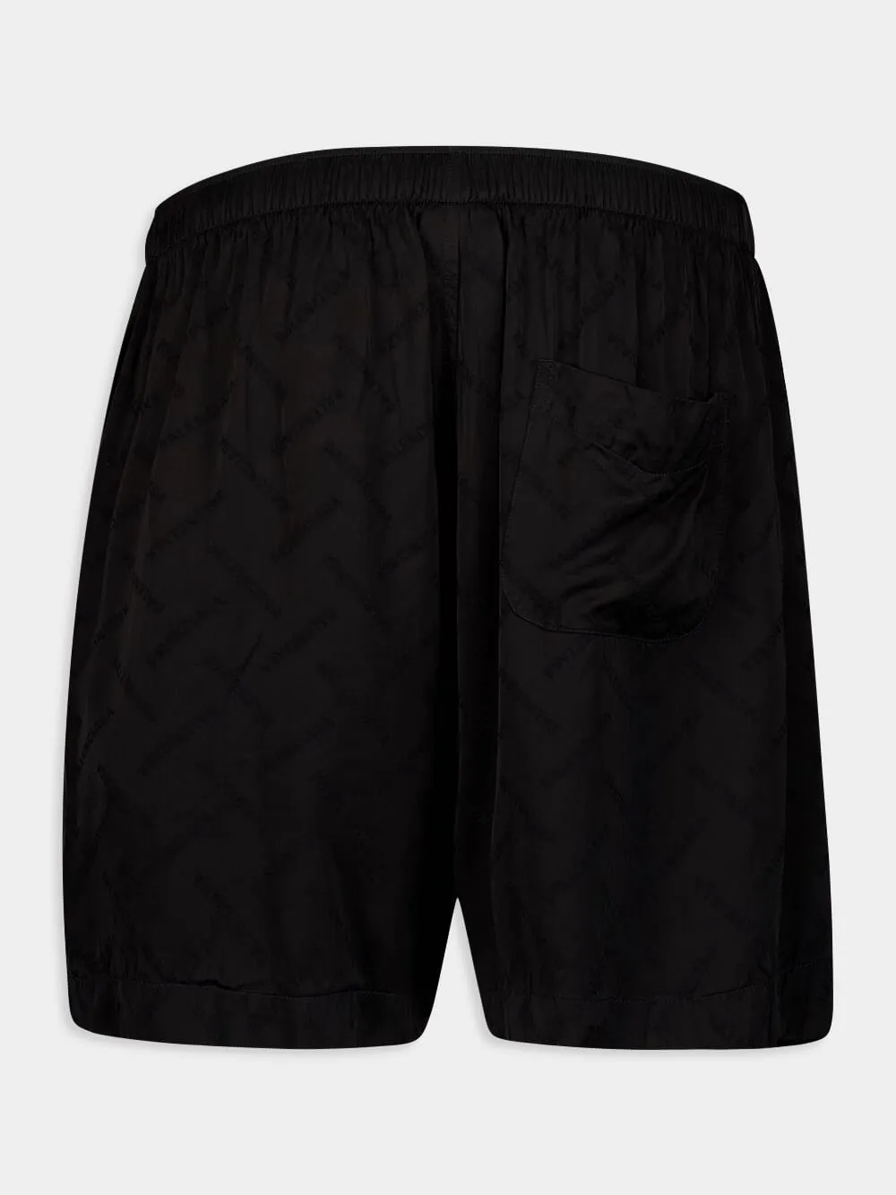Logo Satin Shorts