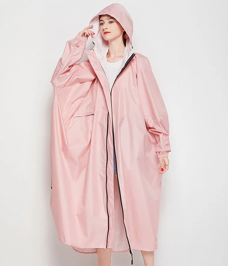 Long mackintosh poncho - Trendy fashion for any season