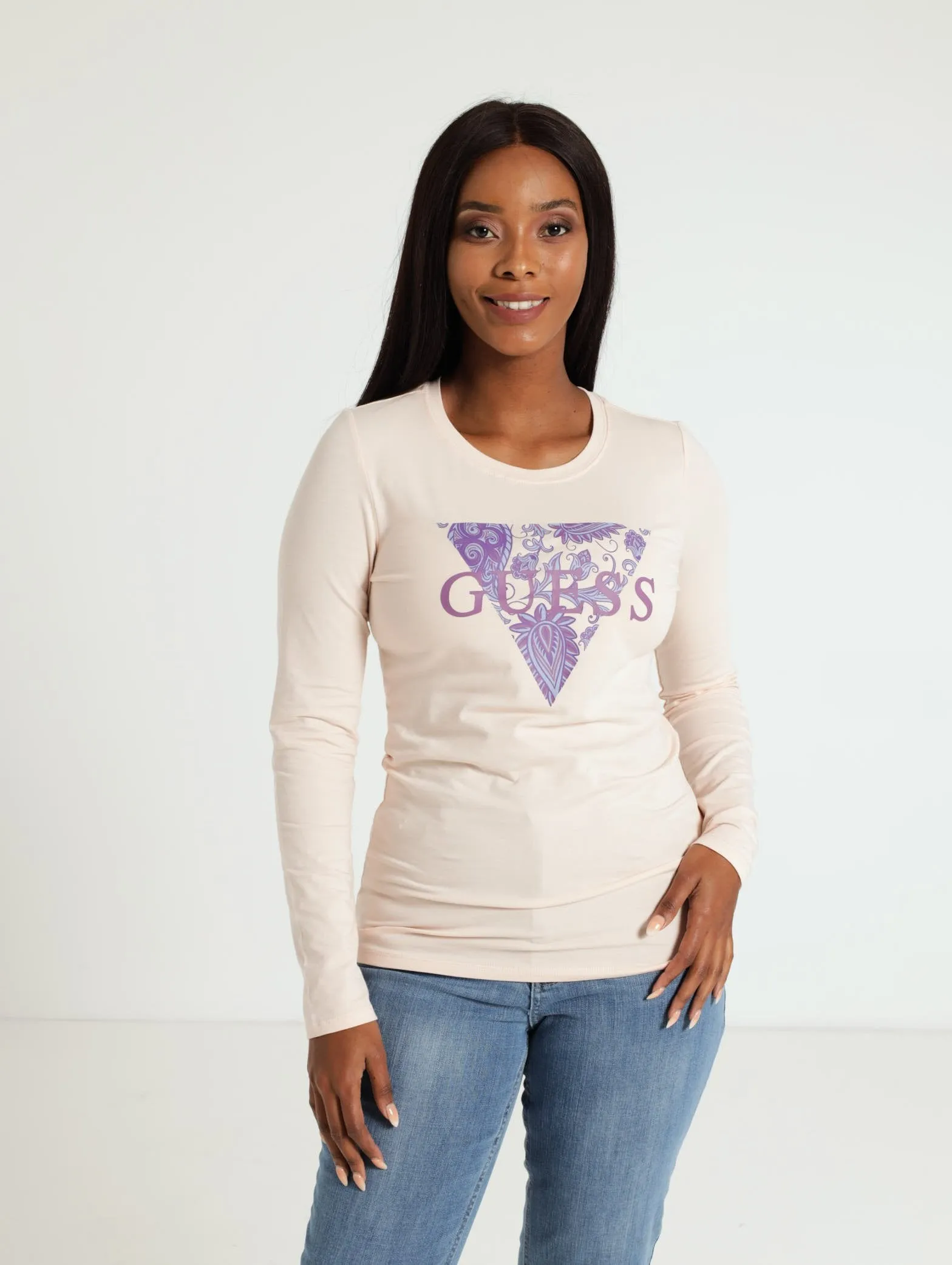 Long Sleeve Tee - Blush