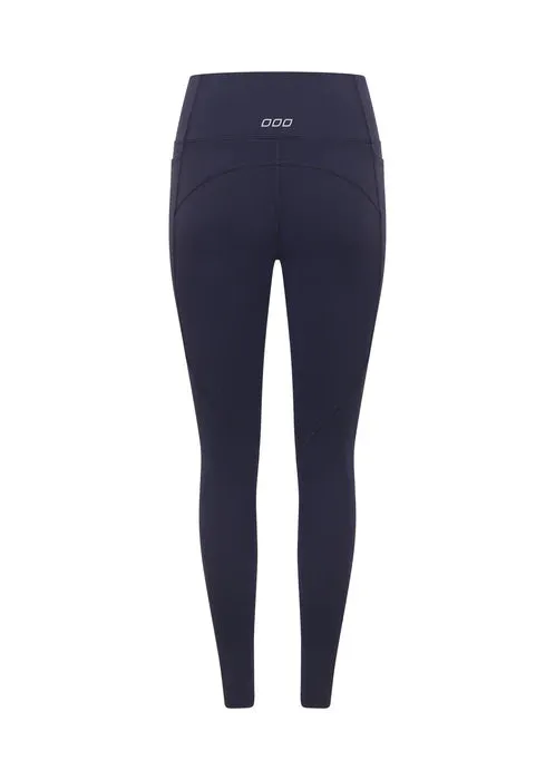 Lorna Jane Amy No Ride Phone Pocket Ankle Biter Leggings - Ash Blue
