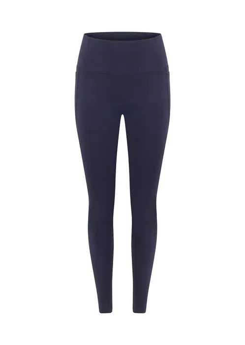 Lorna Jane Amy No Ride Phone Pocket Ankle Biter Leggings - Ash Blue