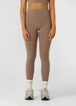 Lorna Jane Amy No Ride Phone Pocket Ankle Biter Leggings - Bone