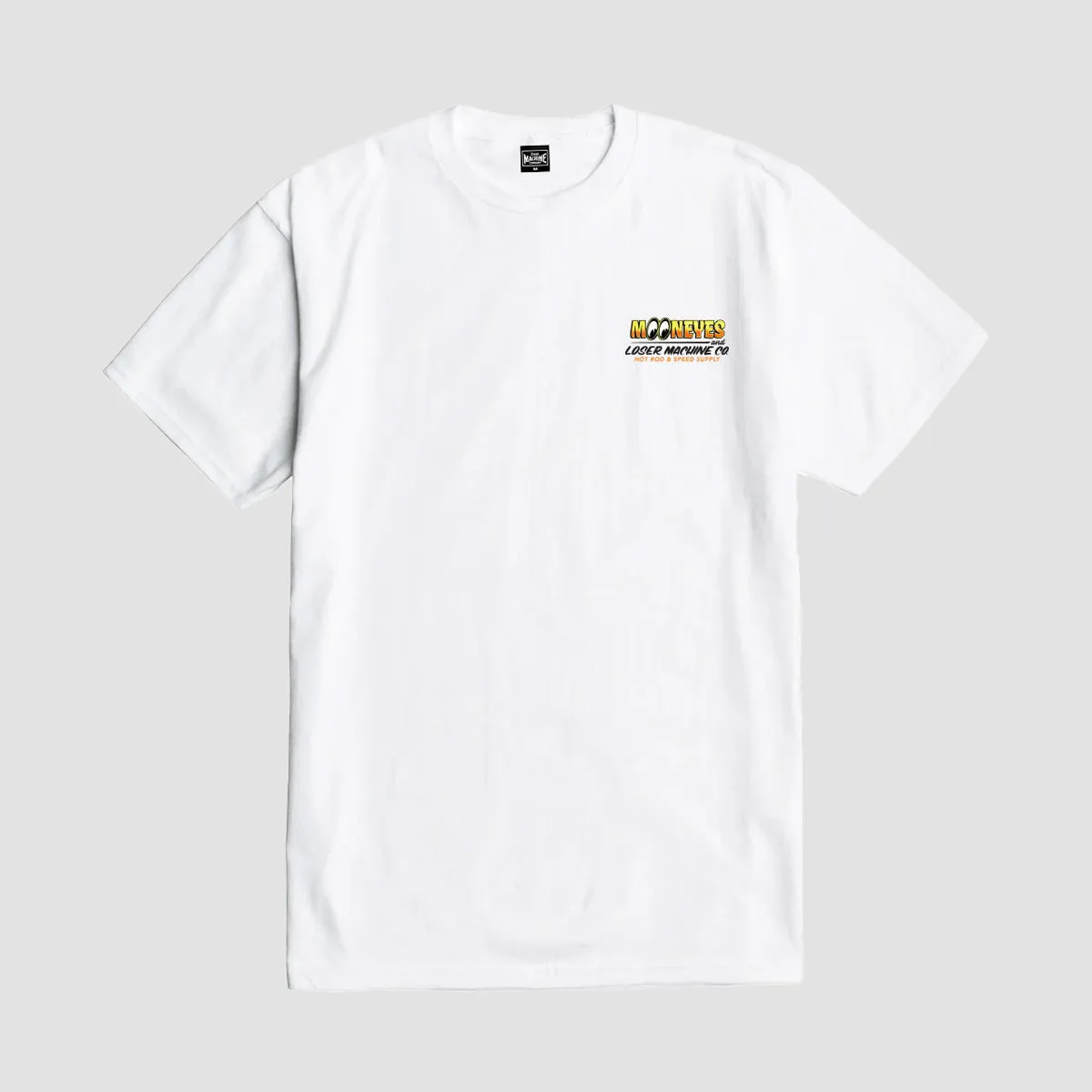Loser Machine X Mooneyes Econo Hauling T-Shirt White