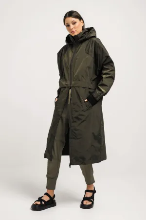 Lounge the Label II TOLEDO Detachable 2 Way Jacket - olive