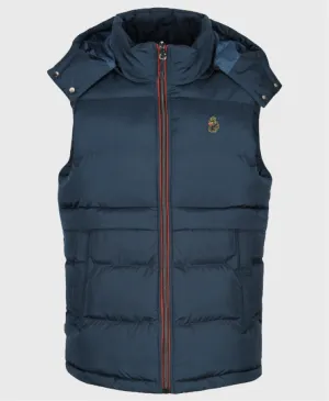 Luke 1977 M500755 Egrit Quilted Gilet Atlantic