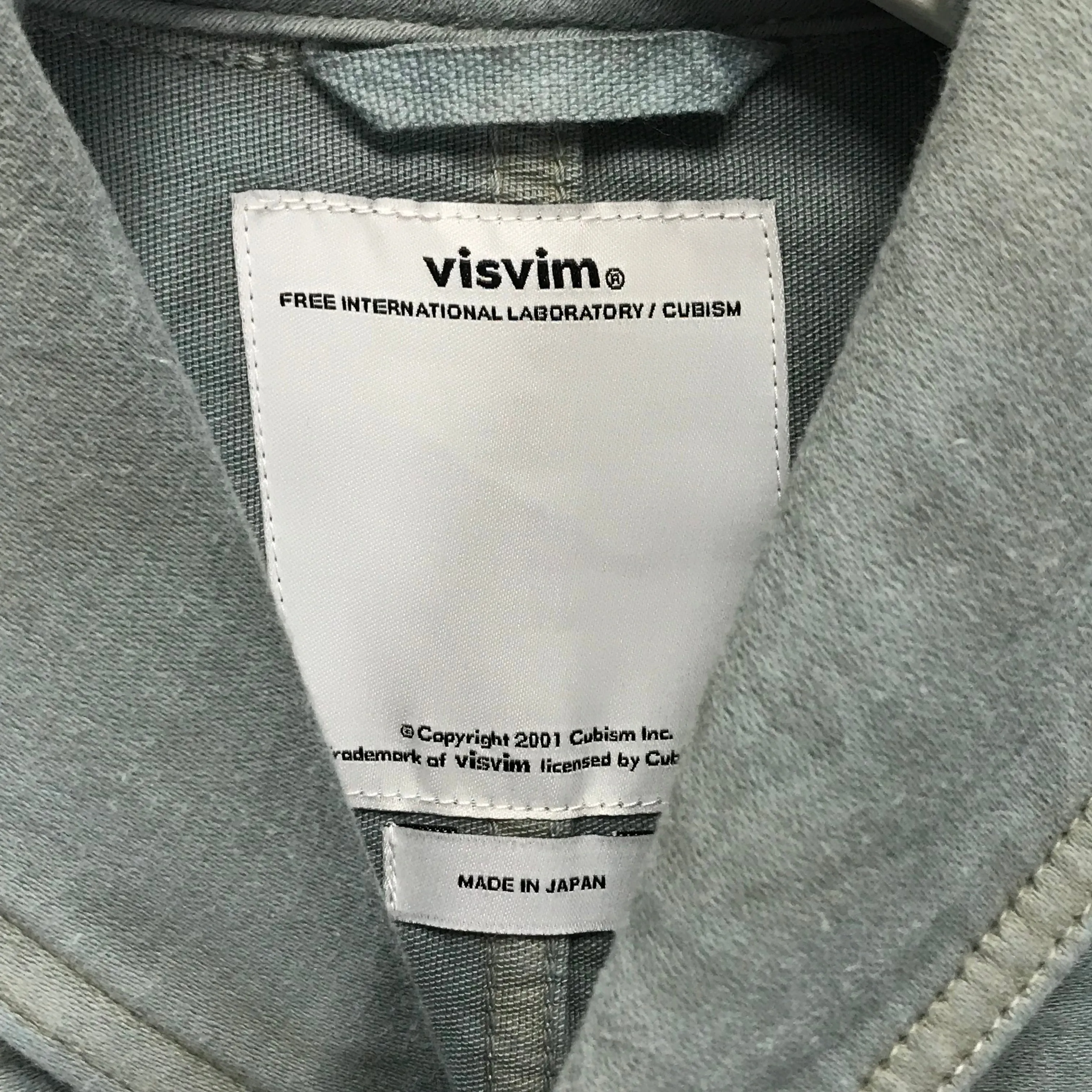[M] Visvim 14SS ARTIFACT COVERALL Jacket N.D. MOLESKIN Indigo