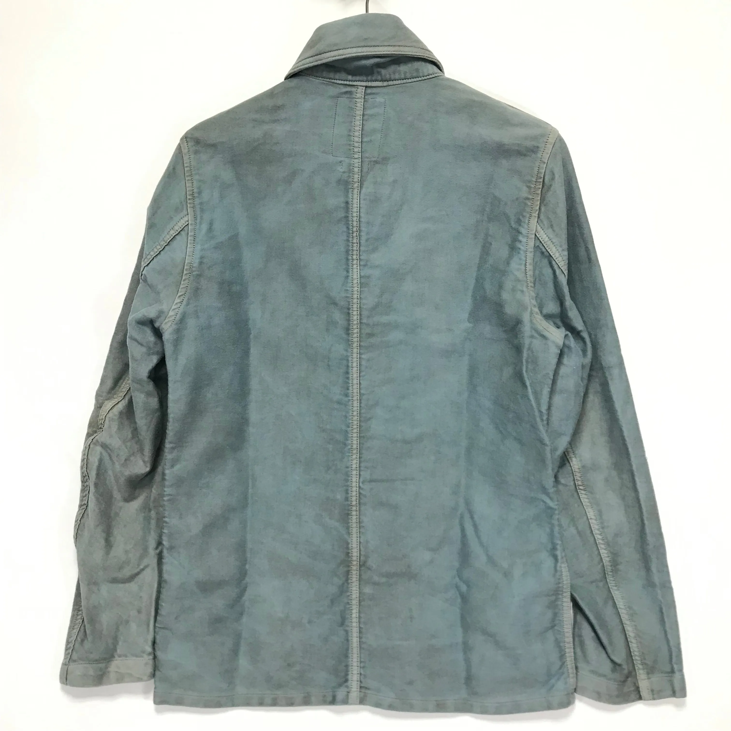[M] Visvim 14SS ARTIFACT COVERALL Jacket N.D. MOLESKIN Indigo