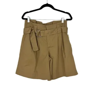 Maeve by Anthropologie Women’s Size 4 Small Brown Khaki Longline O-Ring Shorts