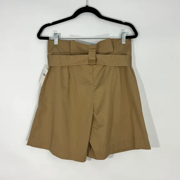 Maeve by Anthropologie Women’s Size 4 Small Brown Khaki Longline O-Ring Shorts