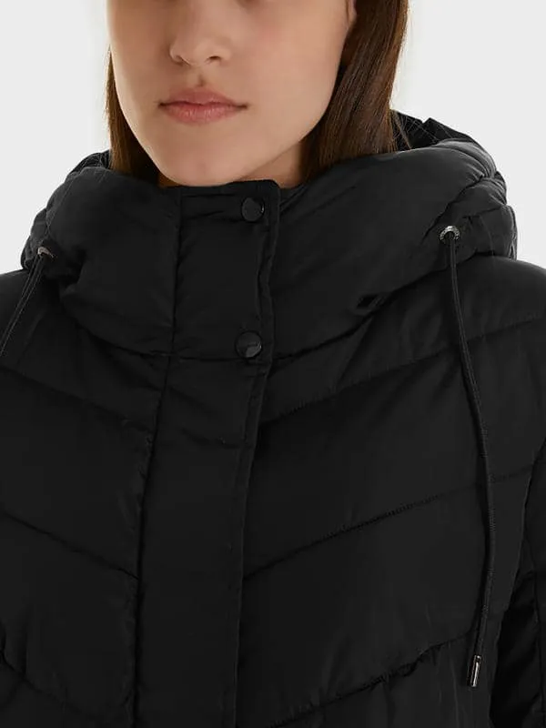 Marccain Hooded Puffer Jacket Ra1104w02