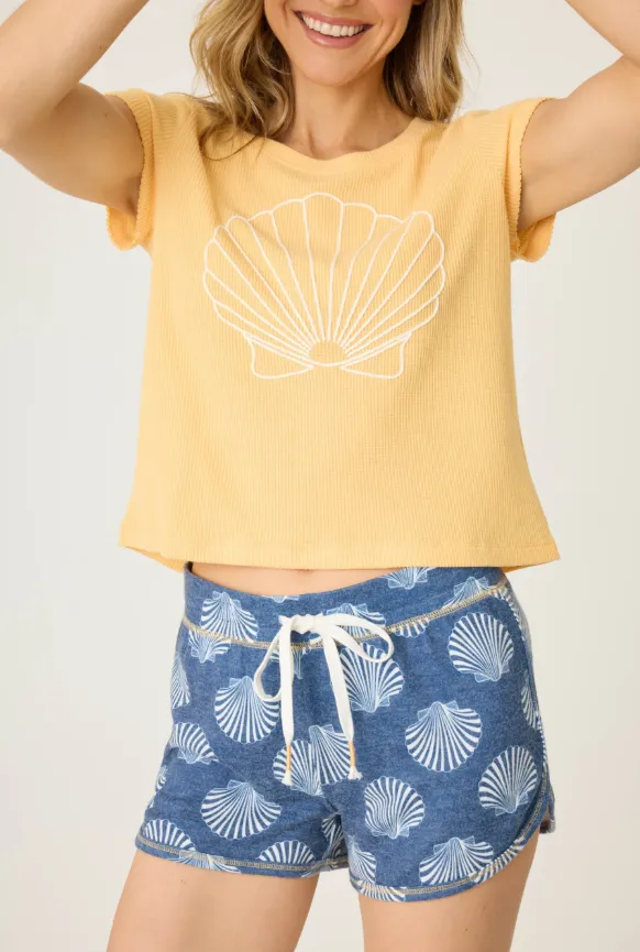 Maritime Seashell Shorts