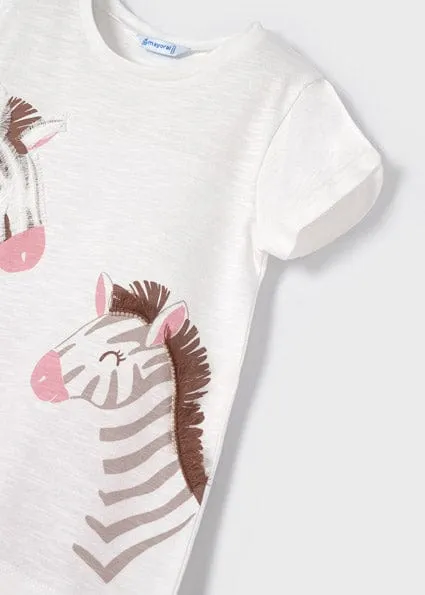 Mayoral Girls Zebra Two Piece Set