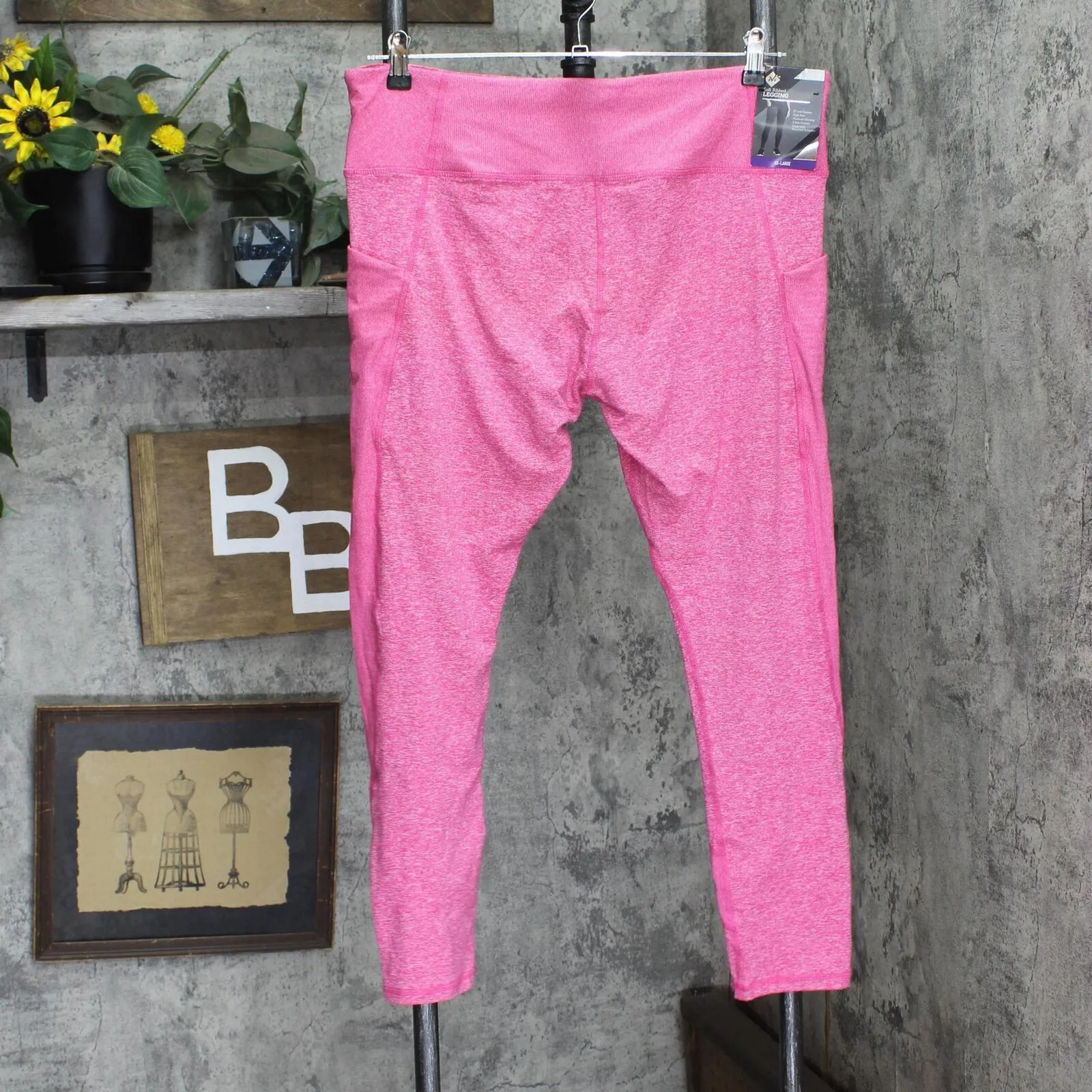 Member's Mark Womens Soft Ribbed Leggings SAM22SPB14