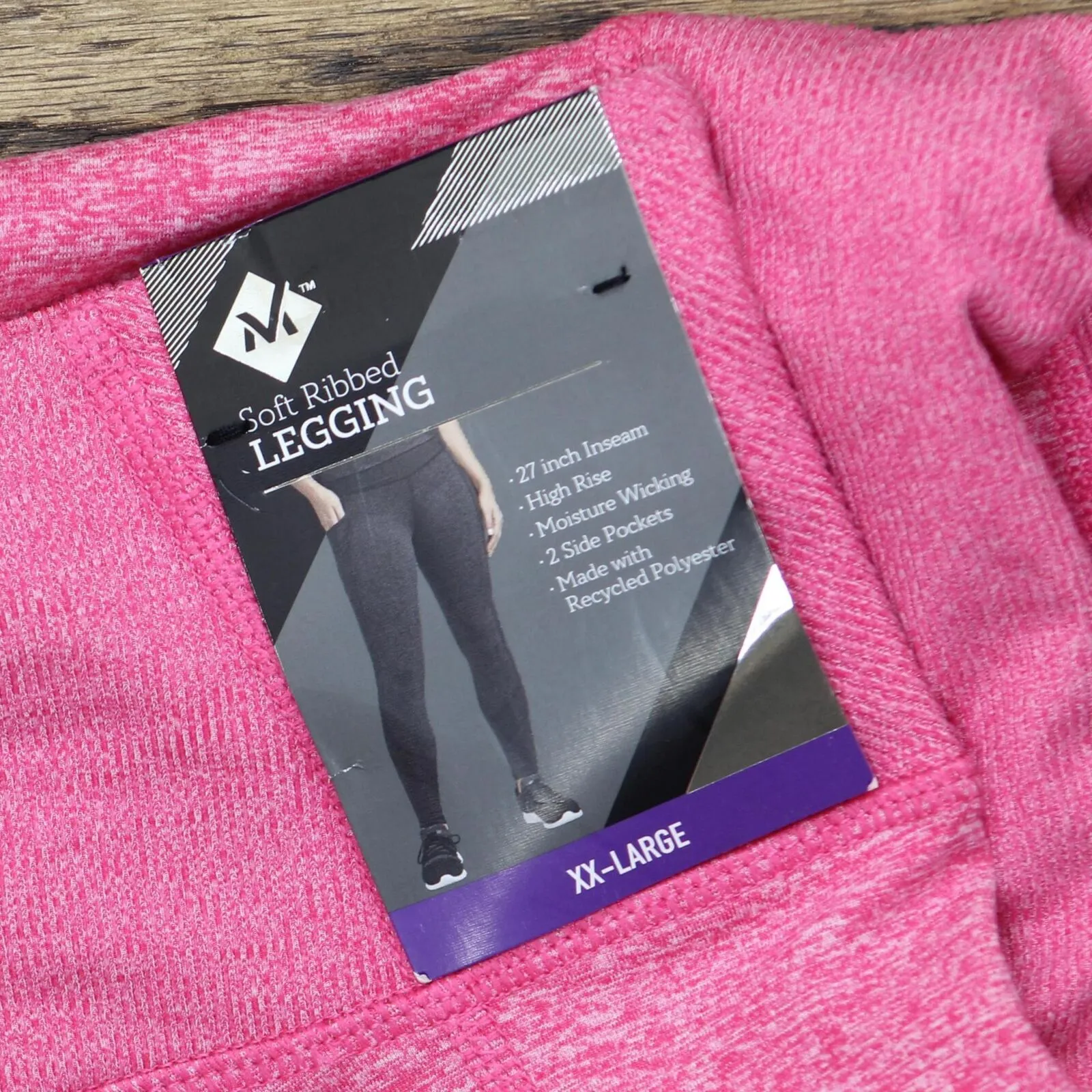 Member's Mark Womens Soft Ribbed Leggings SAM22SPB14