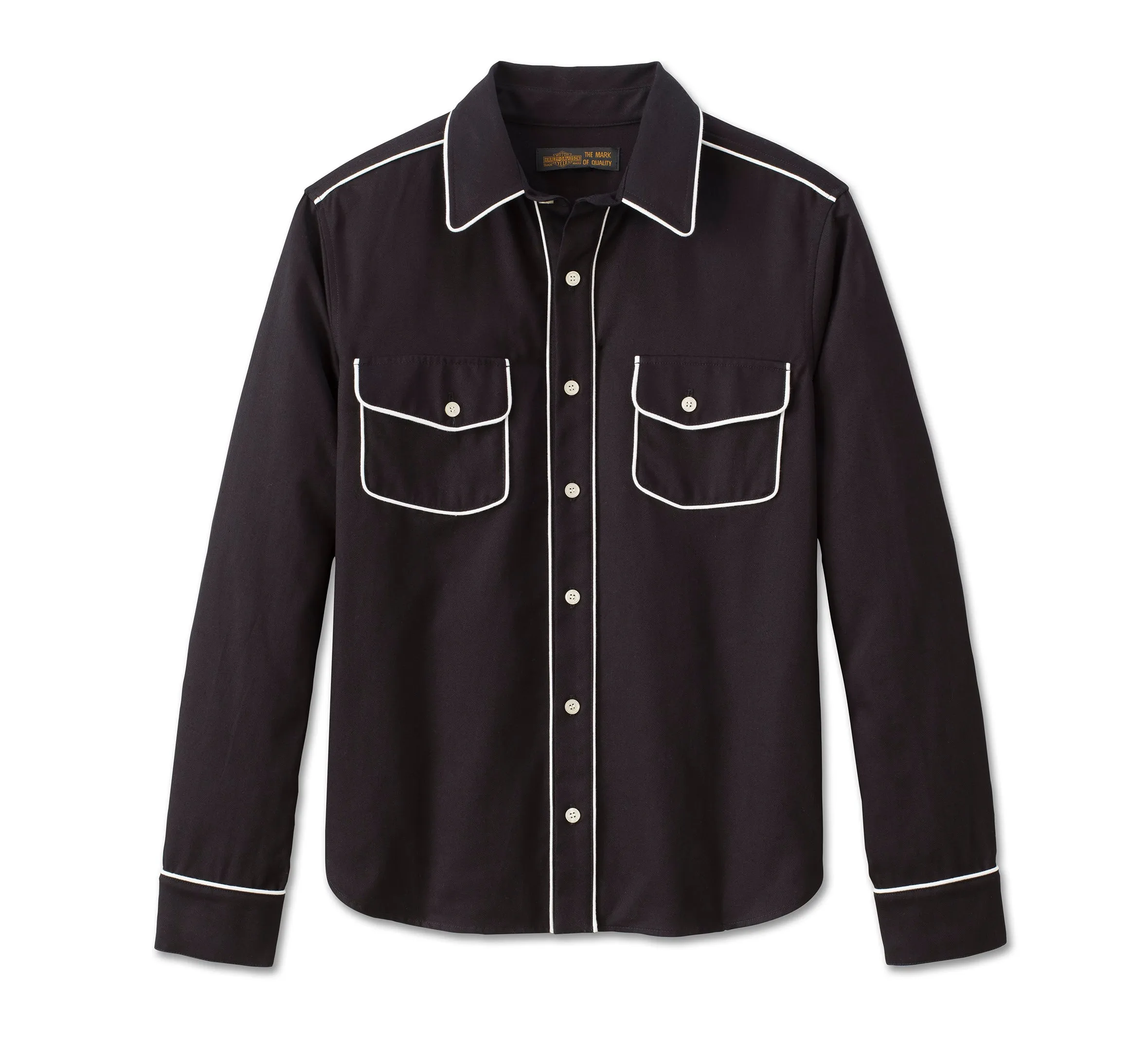 Men's Black Club Shirt - Black