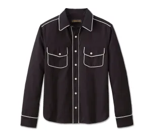 Men's Black Club Shirt - Black