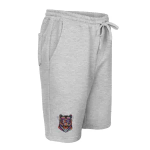 Men's Fleece Shorts with Tiger Design - Performance Hope Apparel