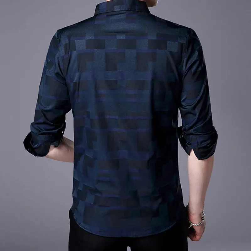 Men's Formal Long Sleeve Office Shirt