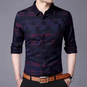 Men's Formal Long Sleeve Office Shirt