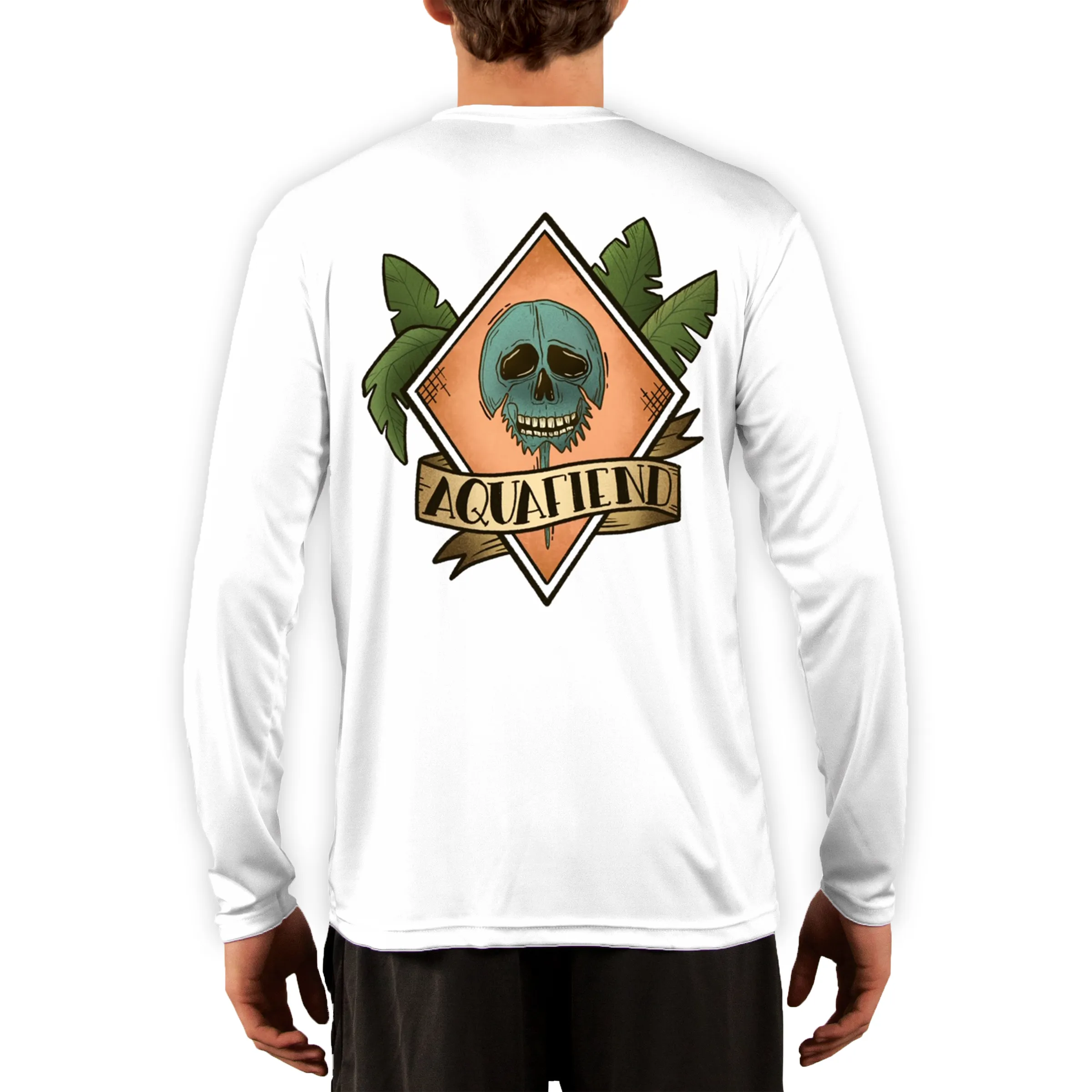 Men's Horseshoe Skeleton White