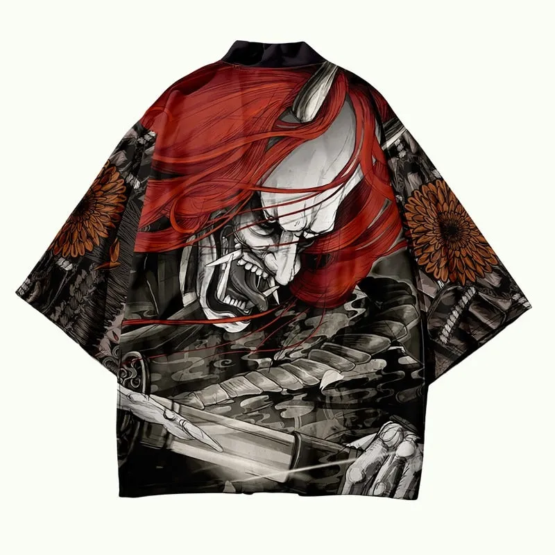 Men's Japanese Style Kimono Shirt