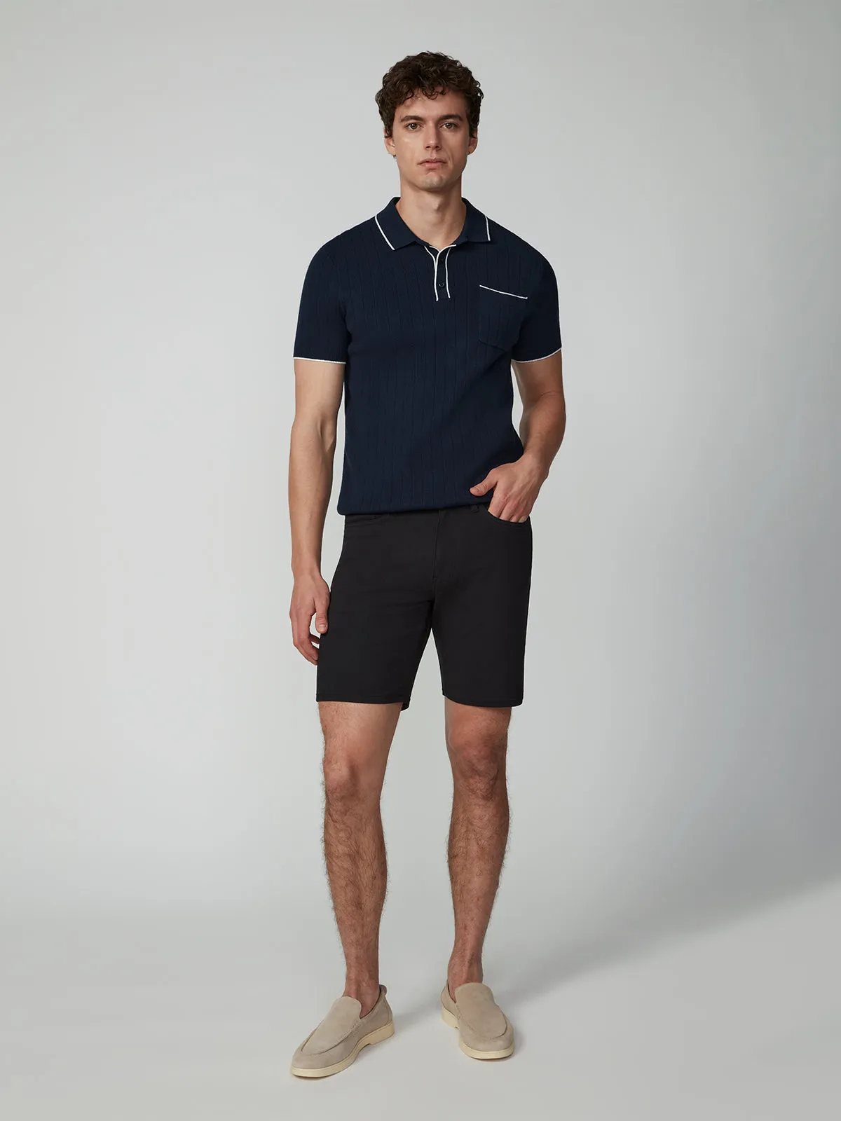 Men's Texture Bungee 5-Pocket Short