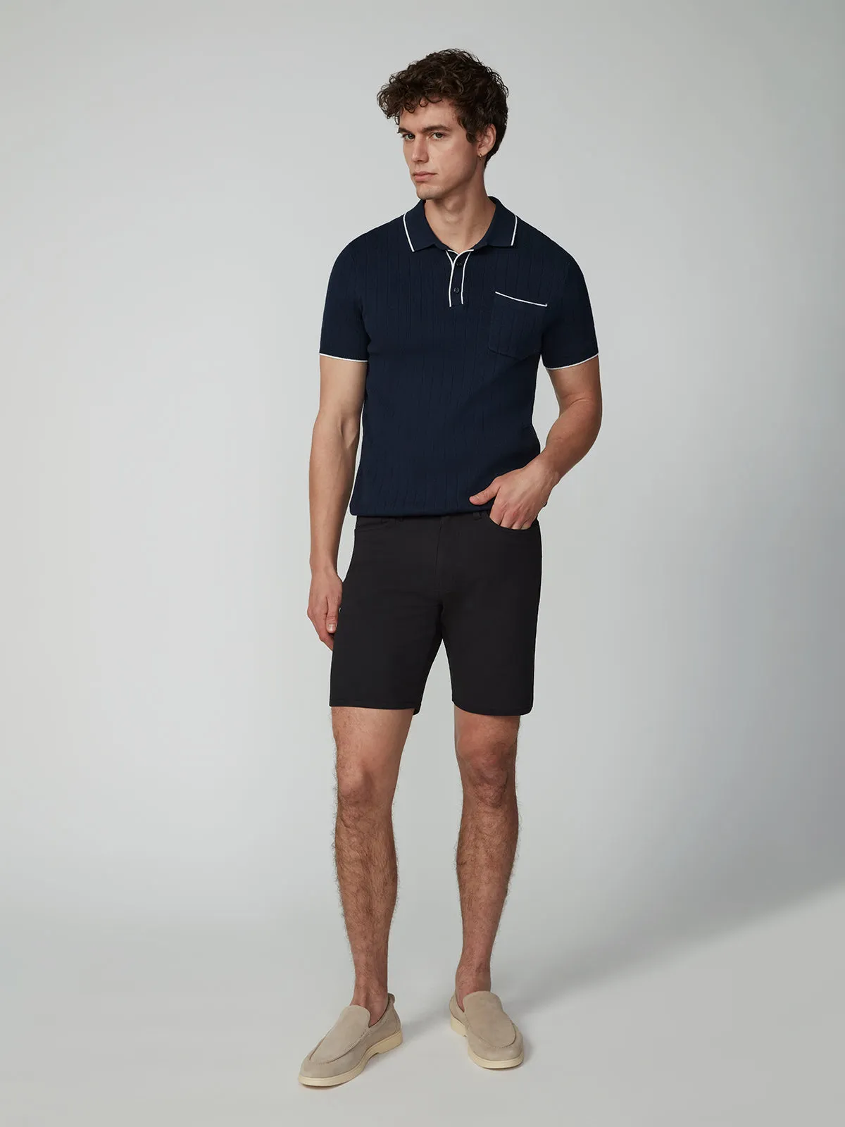 Men's Texture Bungee 5-Pocket Short