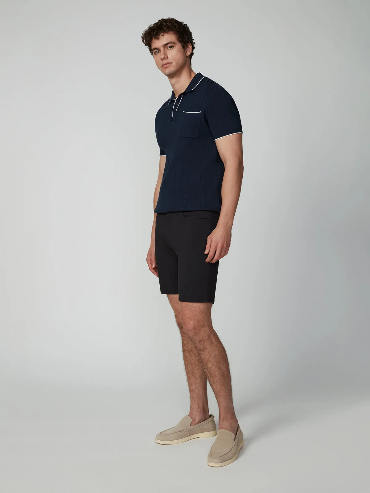 Men's Texture Bungee 5-Pocket Short