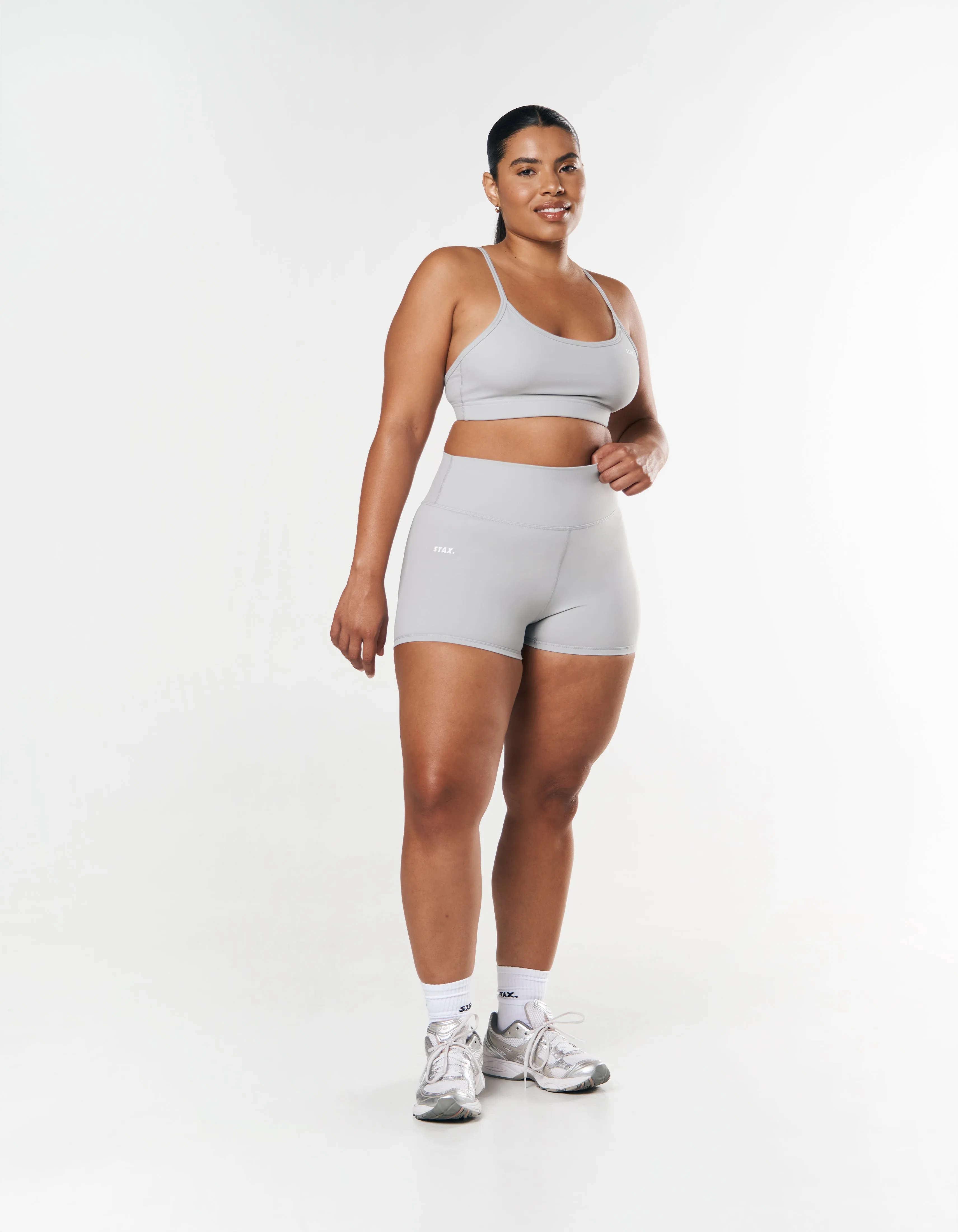 Mini Bike Shorts NANDEX ™ - Light Grey