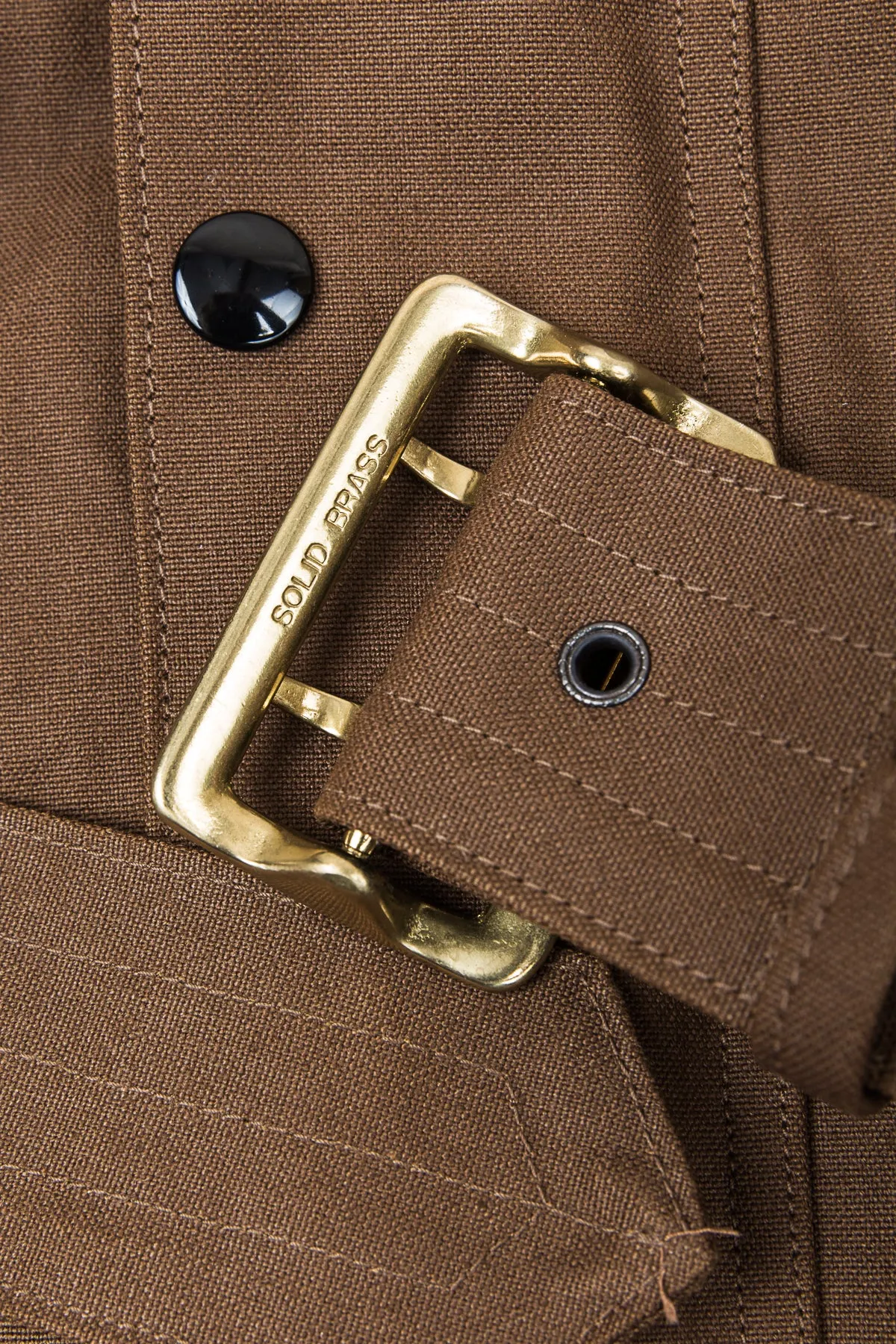 Mister Freedom Mulholland Drizzle King Jacket Brown Duck