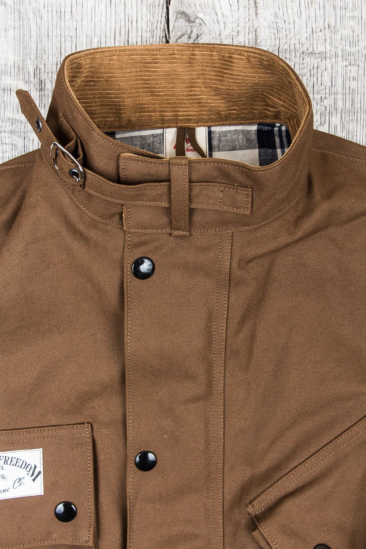 Mister Freedom Mulholland Drizzle King Jacket Brown Duck