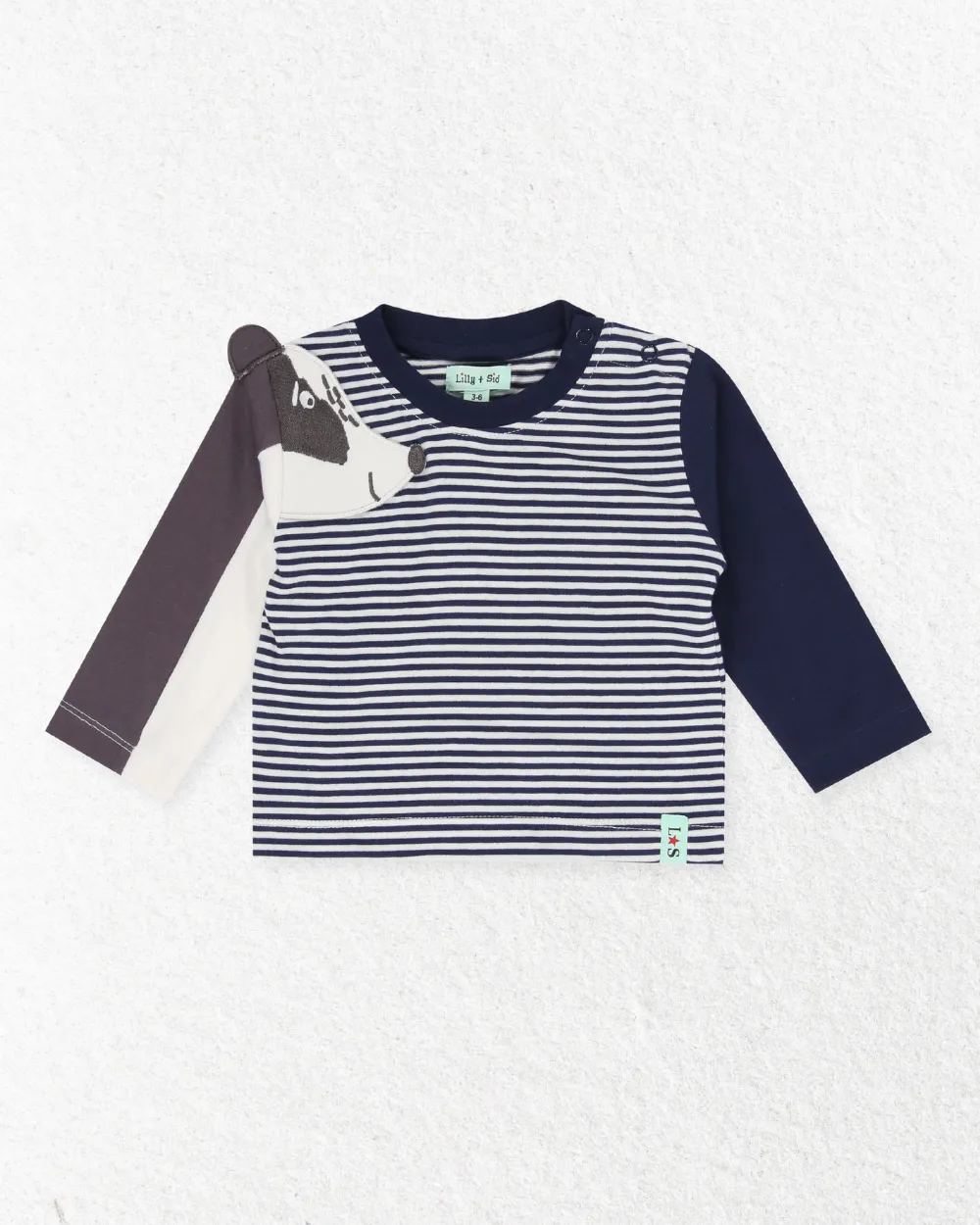 Multicoloured Badger Applique Top And Legging Set