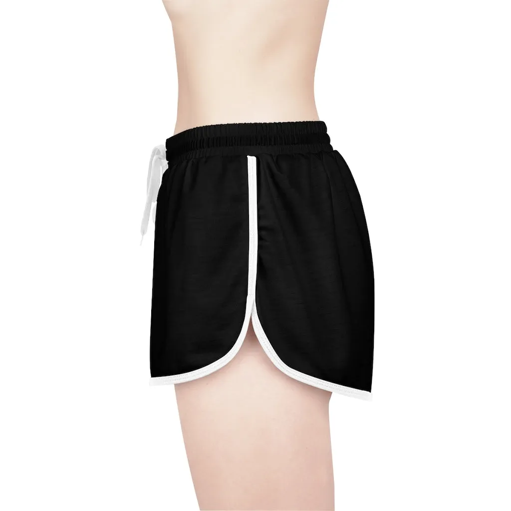 Music Saved My Soul/ Relaxed fit Shorts/ Black/ Print on Backside