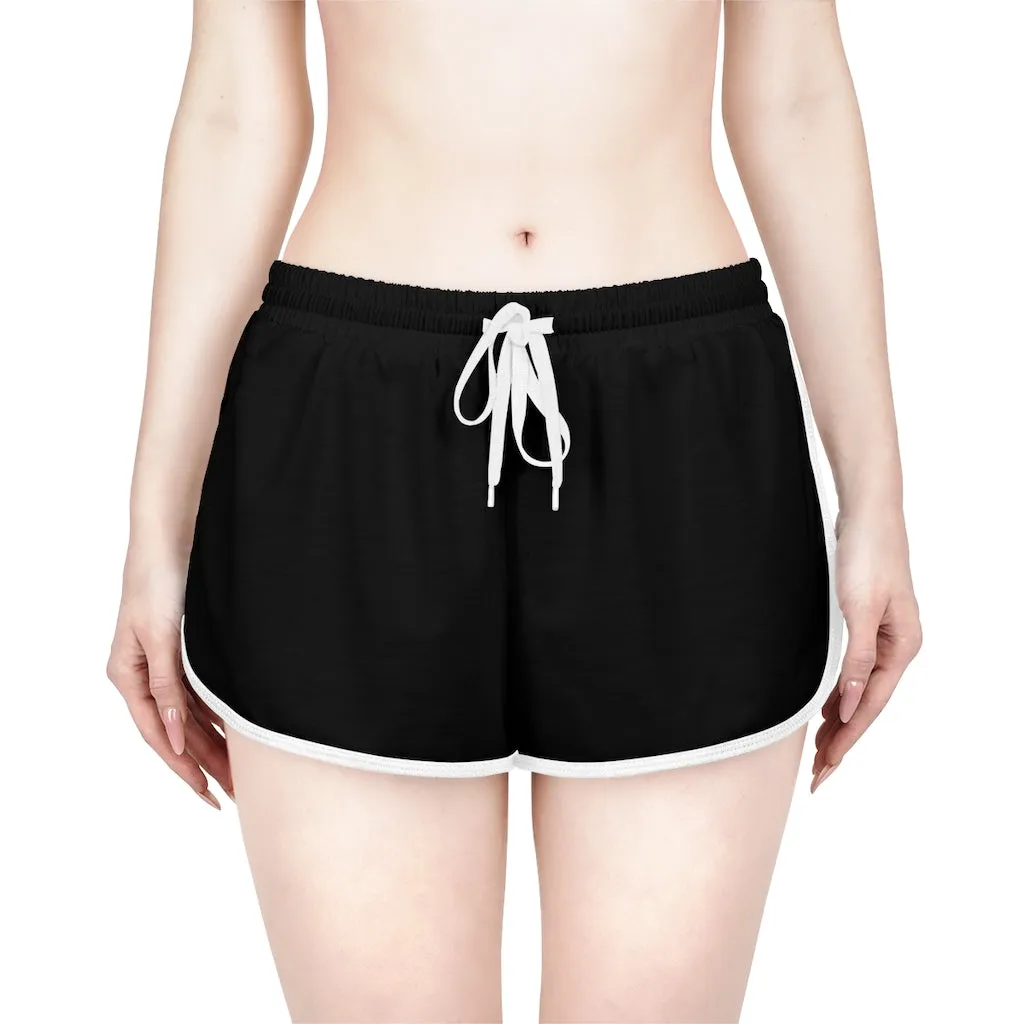 Music Saved My Soul/ Relaxed fit Shorts/ Black/ Print on Backside
